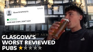 Drinking in Glasgow’s WORST RATED pubs!
