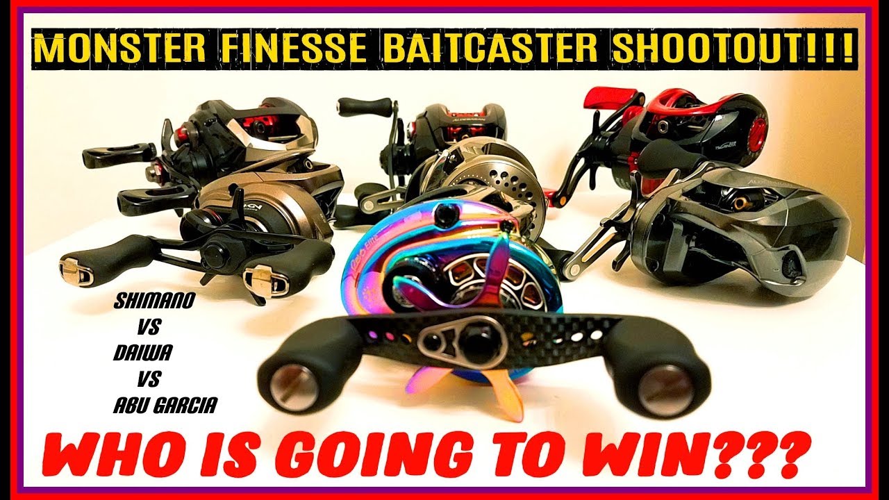 MONSTER 7 WAY FINESSE BAITCASTER BATTLE!!! WHO IS GOING TO WIN