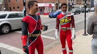 Just Walking Around Being a Power Ranger (Vlog)