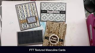 FTT Textured Masculine Cards