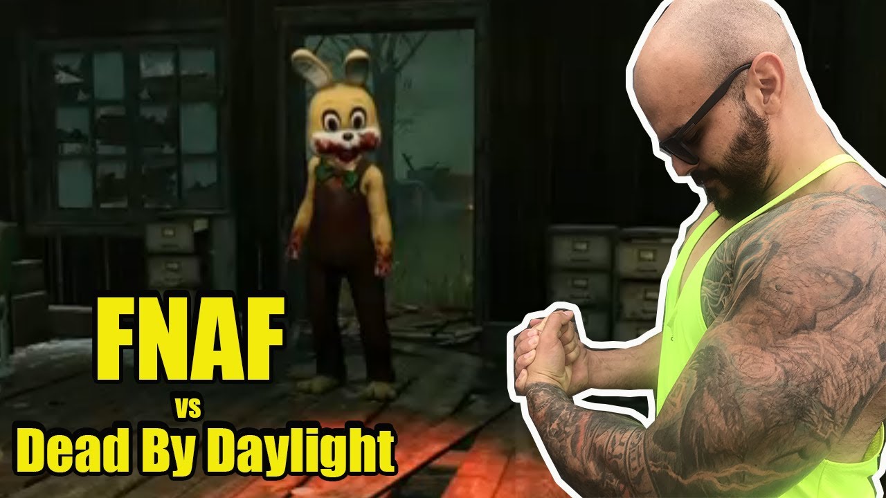 Dead By Daylight - Locker Dwight VS Animatronic Rabbit. (Hatch Escape ...