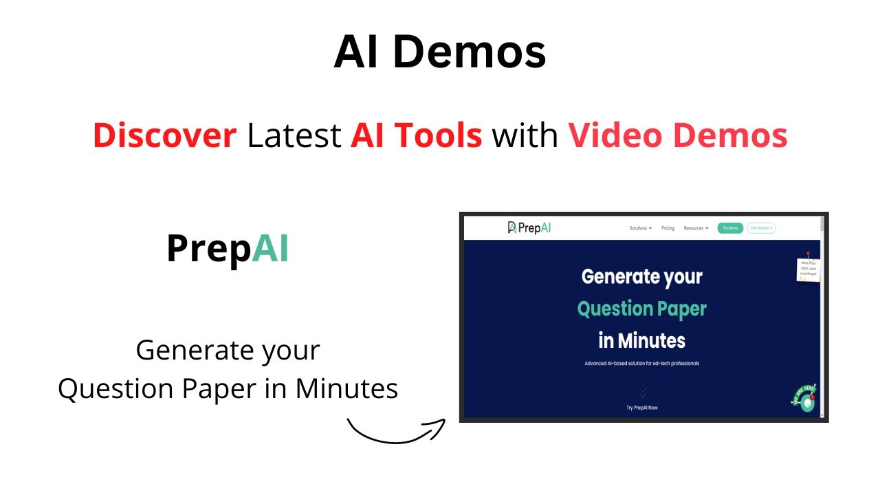 AI Demos | Generate a Question Paper in Minutes with PrepAI | PrepAI ...