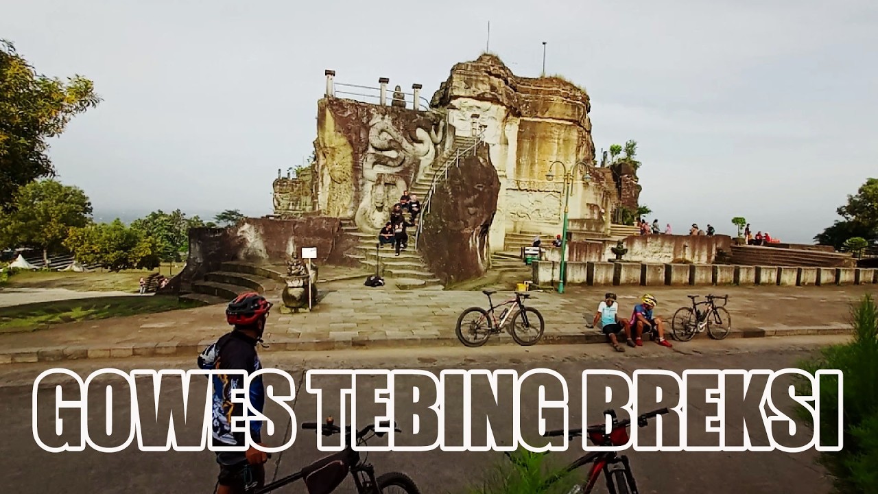 Bersepeda dari Jalan Baru Sleman Gunungkidul Menuju Tebing Breksi