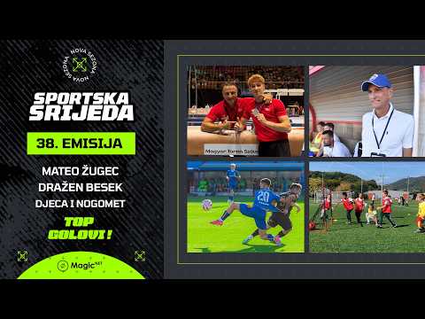 SPORTSKA SRIJEDA #38 - Svjetski vrh za Žugeca, remi Varaždina, borba Varteksa za bodove i top golovi