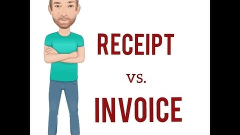The Difference Between Receipt and Invoice - Lesson (816) Receipt vs  Invoice - English Tutor Nick P