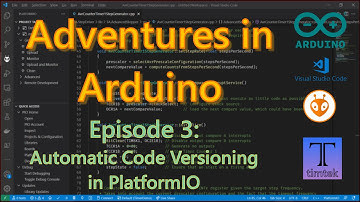 Automatic Code Versioning in PlatformIO