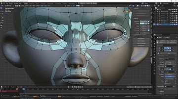 Full Character retopology workflow in Blender