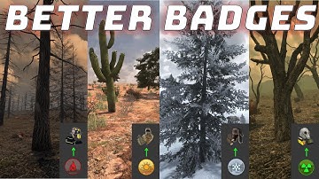 BETTER BIOME BADGES 2.1 -- 7 days to die mods