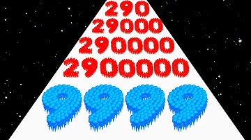 Number Running Game vs Crowd Number Run 3D - (Freeplay Original) Max All Levels