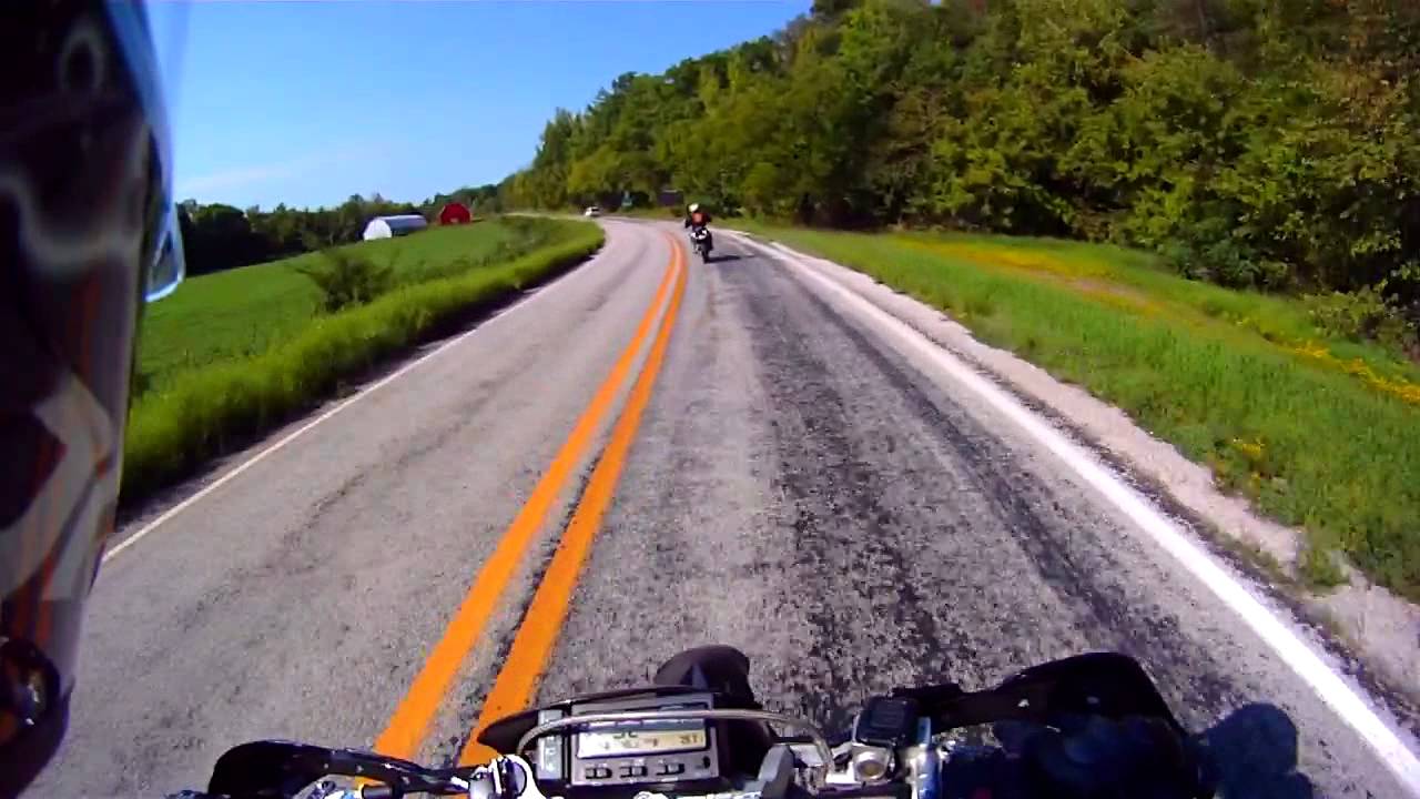 ktm 125 Group Riding and a Deer?