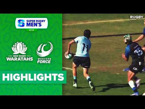 NSW Waratahs v Western Force Highlights | Super Rugby U16 2026 | Round 3