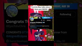 Fortnite Dev talks about Bots and SBMM