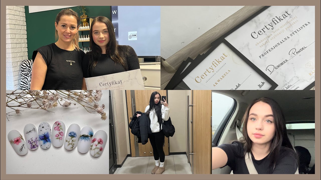 Zakończenie półrocznej szkoły stylizacji paznokci 🤍