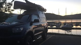 Toyota tundra overland/ mobile boat repair unit project