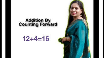 Addition By Counting Forward | Maths| Class 1 | Maharashtra State Board English Medium School |