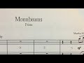 Moonbeams Piano Duet by Mier