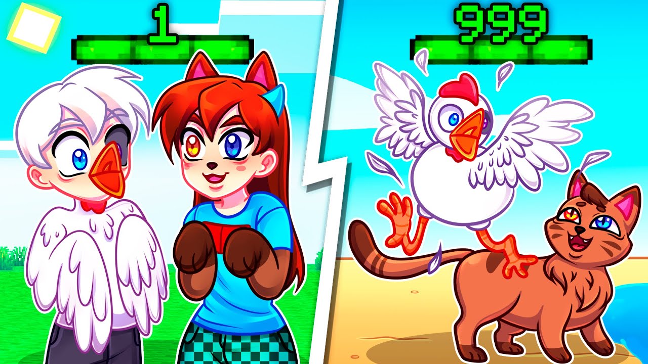 😨 Майнкрафт но МЫ ПРЕВРАЩАЕМСЯ В МОБОВ Каждую Минуту!