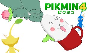 【ピクミン4】頭に花が咲いた生物に会いに行くアザラシ🦭 #005 【駄ザラシ】