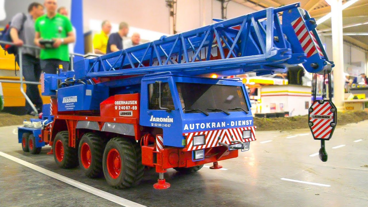 STUNNING RC MODEL TRUCKS, RC MACHINES, RC TRACTORS AT WORK!! RC MODEL ...