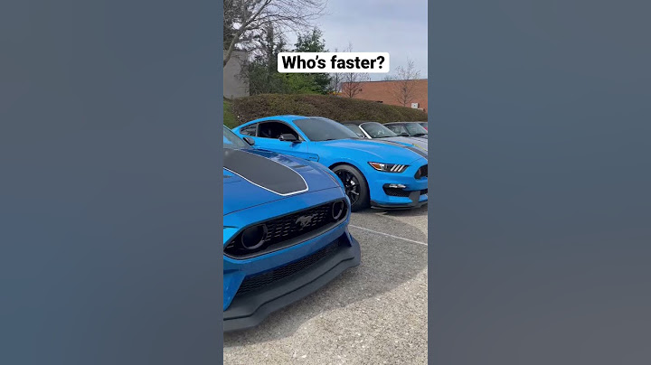 GT350 vs Mach 1 #gt350 #mach1 #gt500 #hellcat