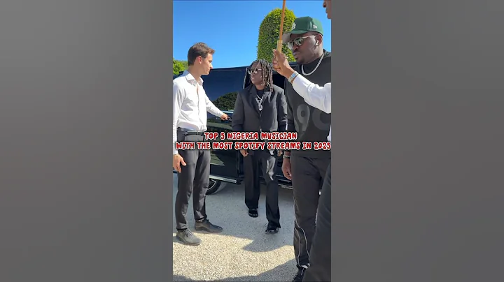 top 5 Nigeria musician with the most Spotify streams in 2025#shorts #top5 #viral #music #viralvideo