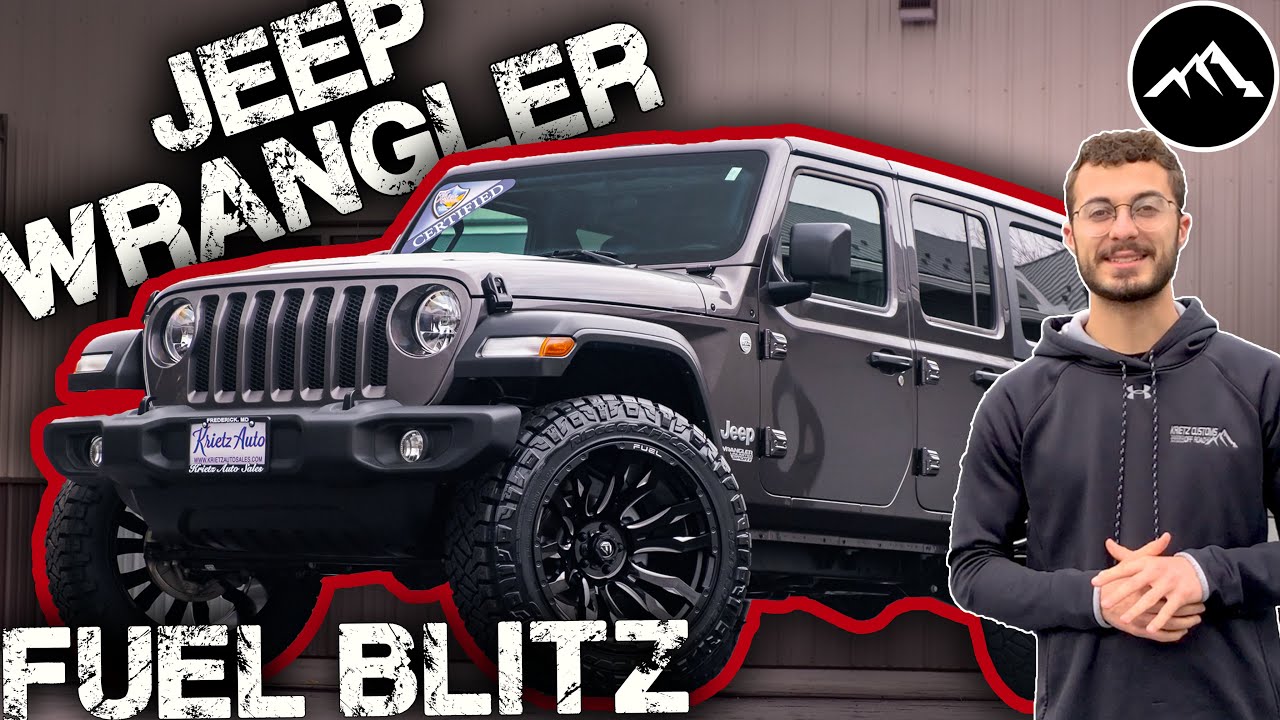 Introducir 91+ imagen fuel blitz wheels on jeep wrangler