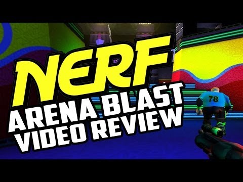 Ambassadør Mission Afvise Retro Review - Nerf Arena Blast PC Game Review - YouTube