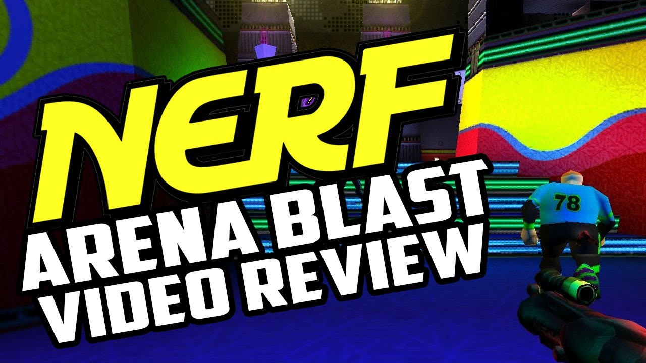 Ambassadør Mission Afvise Retro Review - Nerf Arena Blast PC Game Review - YouTube