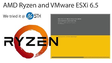 AMD Ryzen SMT Disabled to make VMware ESXi 6.5 Work