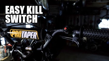 Easy Kill Switch install for Moped, Dirt Bikes and everything else