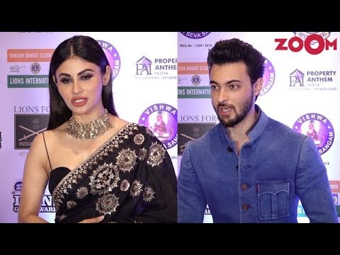 Bollywood Stars at Lions Gold Club Awards 2019 | Mouni Roy, Aayush Sharma, Warina Hussain & More