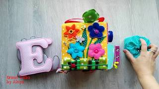 Quiet Cube, Letters and Memory Game for Eliška (no felt)