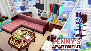 Apartment that Penny Pizzazz Deserves // Sims 4 Speed Build