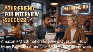 Amazon PM Estimation Interview Question: How Many Pages Do Americans Read | SIZE Framework