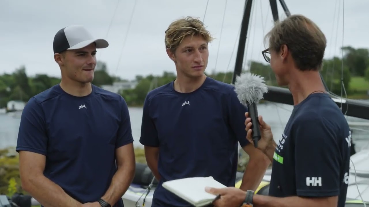 2022 49er World Championships - Interview with Botin and Trittel