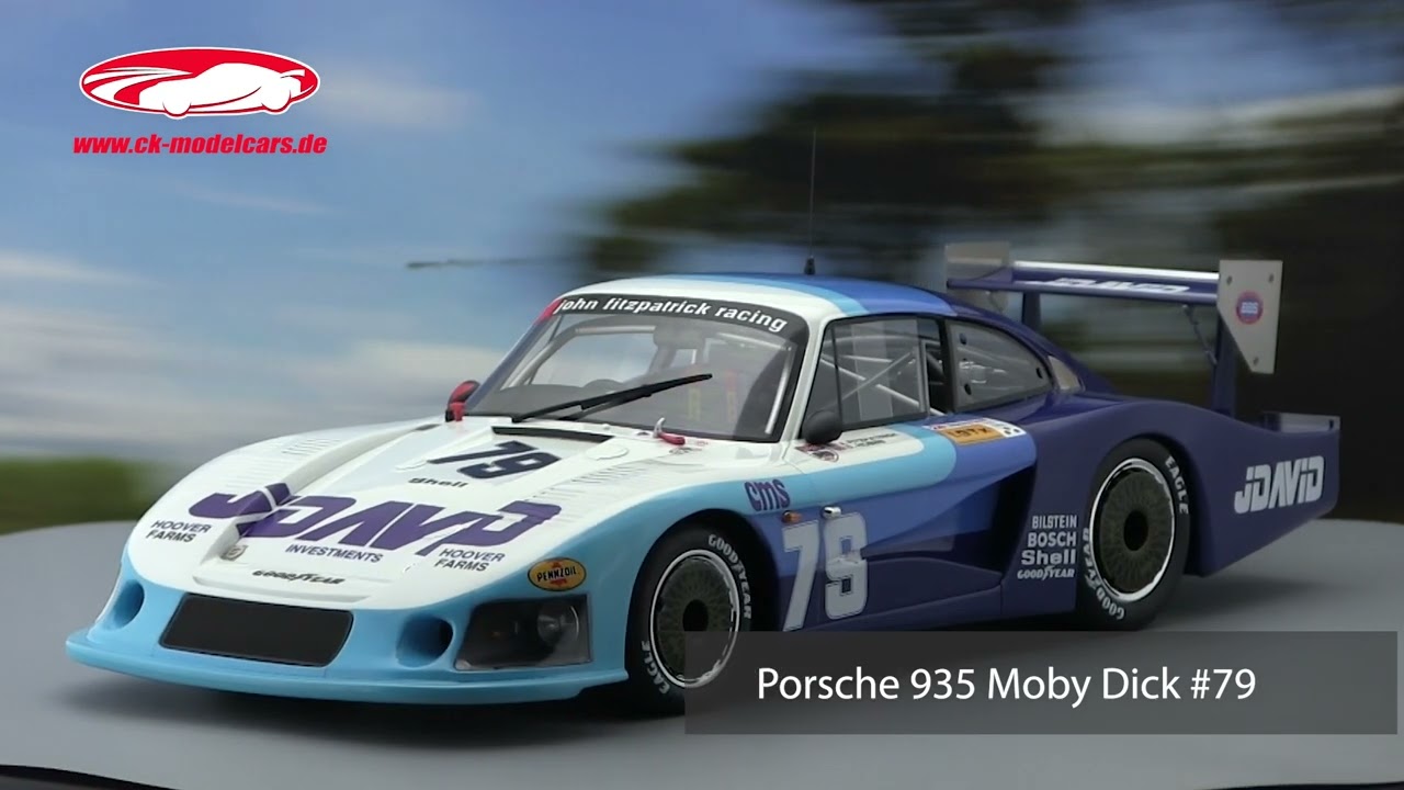 CMR 1:12 Porsche 935 Moby Dick #79 4th 24h LeMans 1982 Fitzpatrick