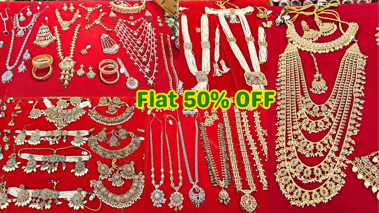 Charminar Ladbazar Bridal Pakistani Nizami Italian Poolish Dubai Gold Jewellery On Flat 50% OFF