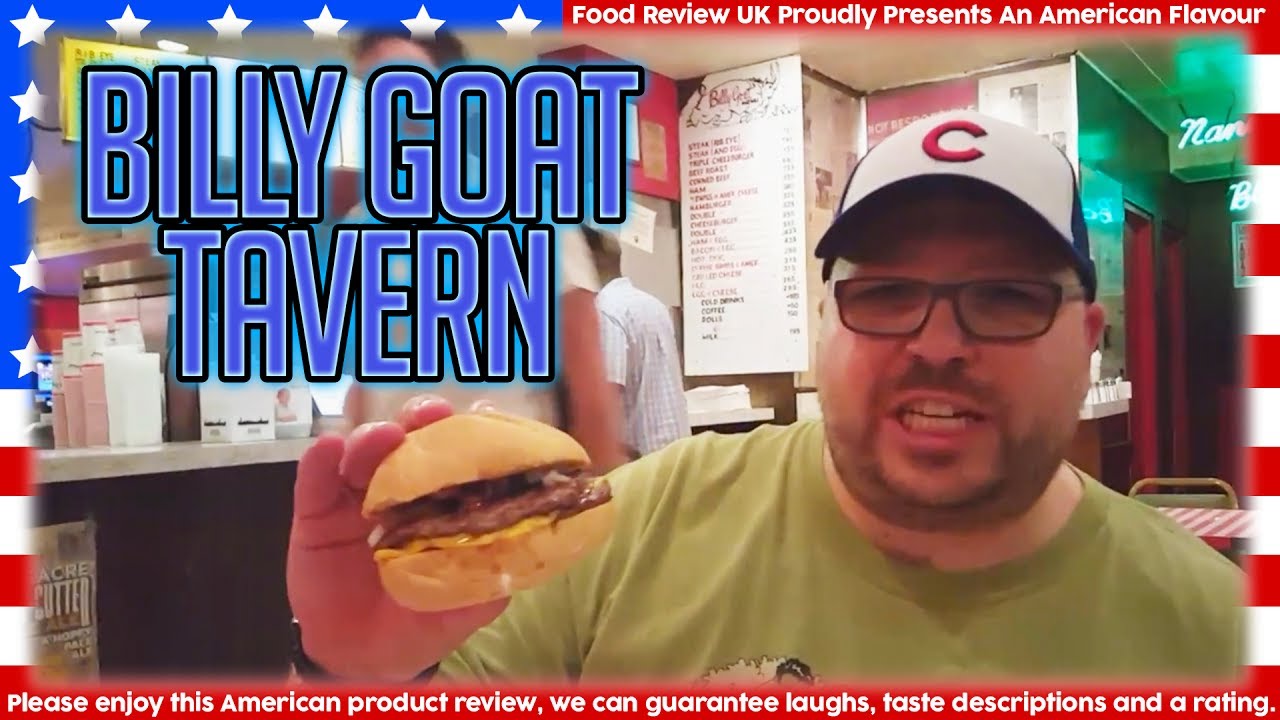 Billy Goat Tavern Burger Review Chicago YouTube
