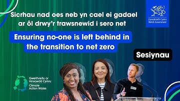 Sut all Cymru fynd i’r afael â newid yn yr hinsawdd? | How can Wales tackle climate change?