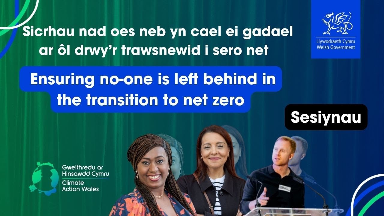 Sut all Cymru fynd i’r afael â newid yn yr hinsawdd? | How can Wales tackle climate change?