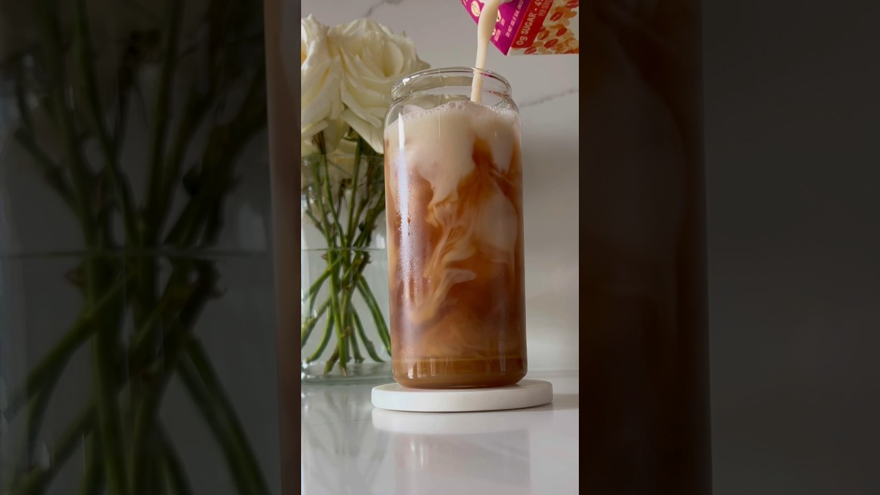 Iced Caramel Chai Tea Latte 