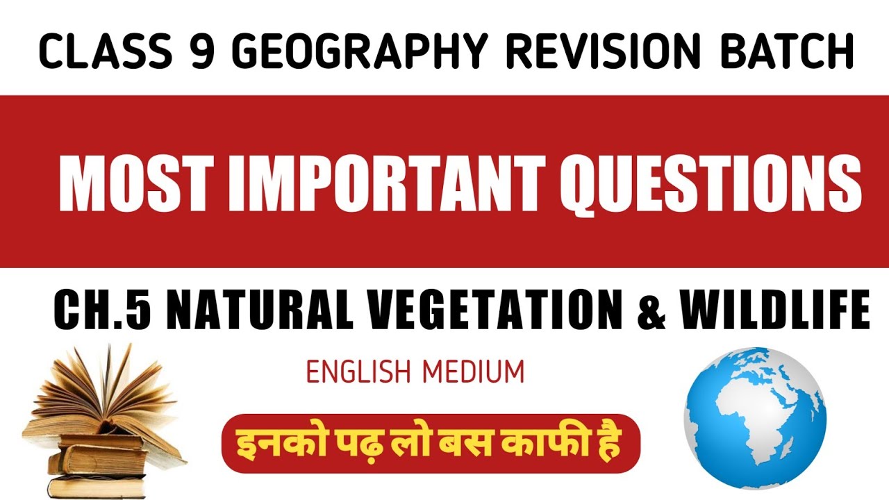case study questions on natural vegetation and wildlife