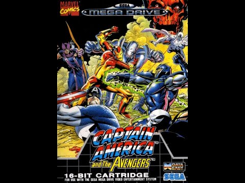 家庭用ゲームソフト SEGA - CAPTAIN AMERICA and the AVENGERS Captain America and The Avengers [SEGA GENESIS/MEGA DRIVE