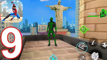 Rope Fighter Action Gameplay Walkthrough Part 9 - DEADPAUL (iOS, Android)