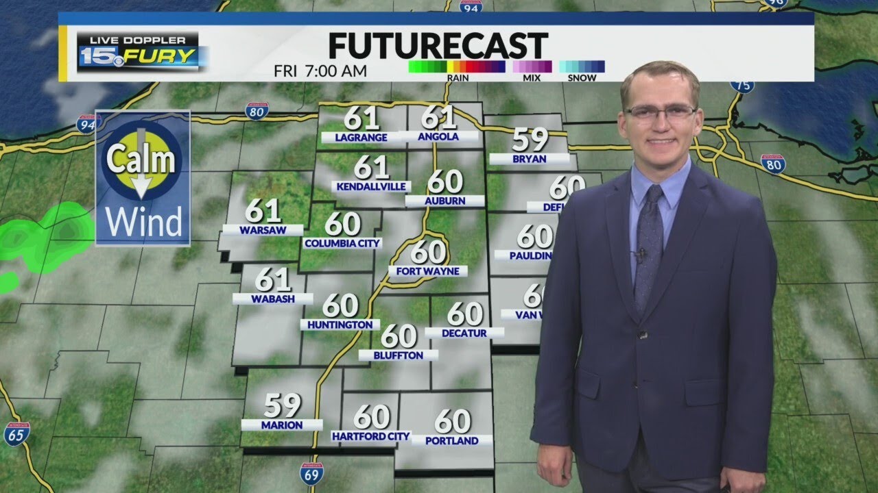Toasty and partly cloudy Friday - YouTube