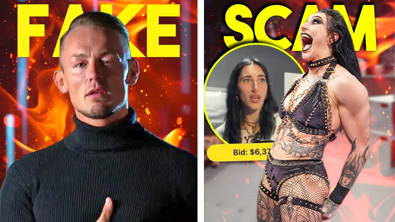 WWE PLANT FAKE STORY...RHEA RIPLEY SCAMMED...WRESTLER OFFCIALLY DONE ...