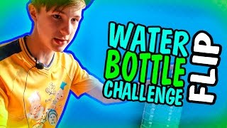 WATER BOTTLE FLIP CHALLENGE VS SASHA ZEET