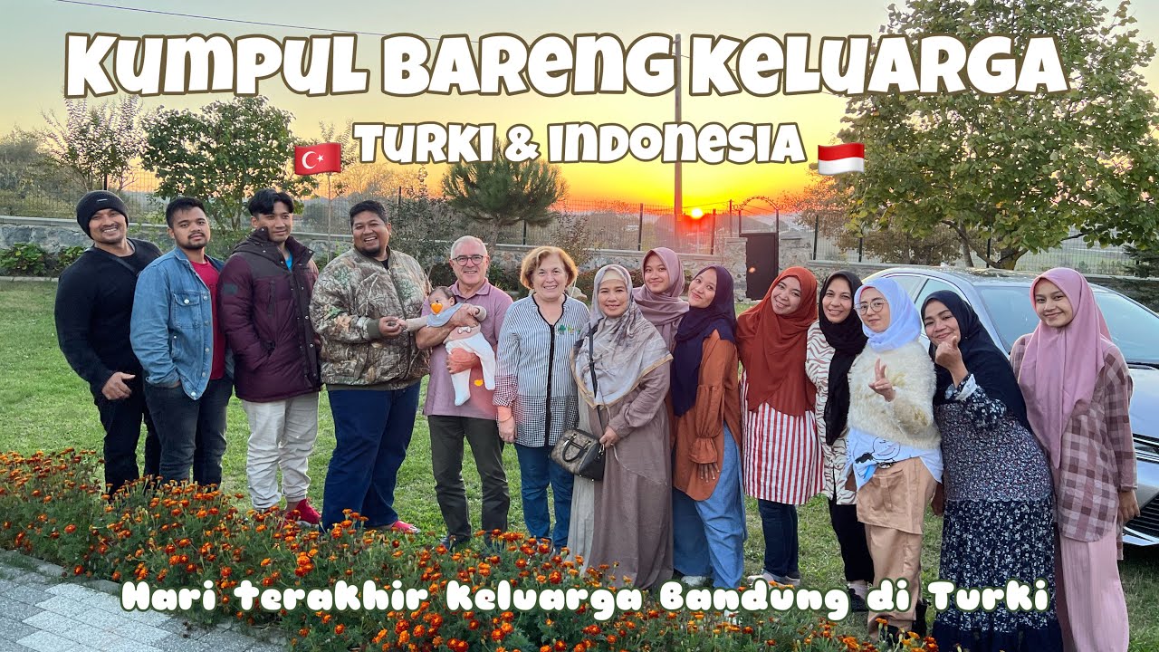 MVLOG #16 | Kumpul Terakhir bareng Keluarga Indonesia di Turki | Spending time in Gebze