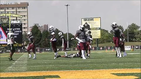 River Rouge 2023 OLB/S Davon Jackson with a forced...