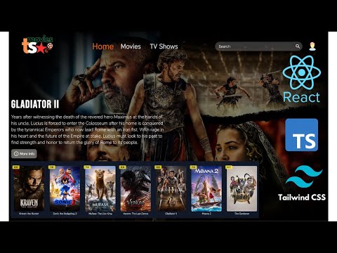 Build a Movie App with React & TypeScript | TMDB API Project | PROJECT INTRO